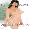 Chunky first nations woman