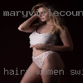 Hairy women swingers